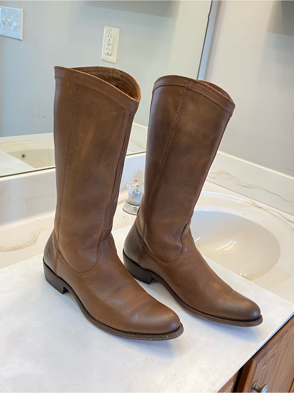 Frye Melissa Tall Riding Boot, Women’s size 7.5B excellent condition perfect - Picture 11 of 12